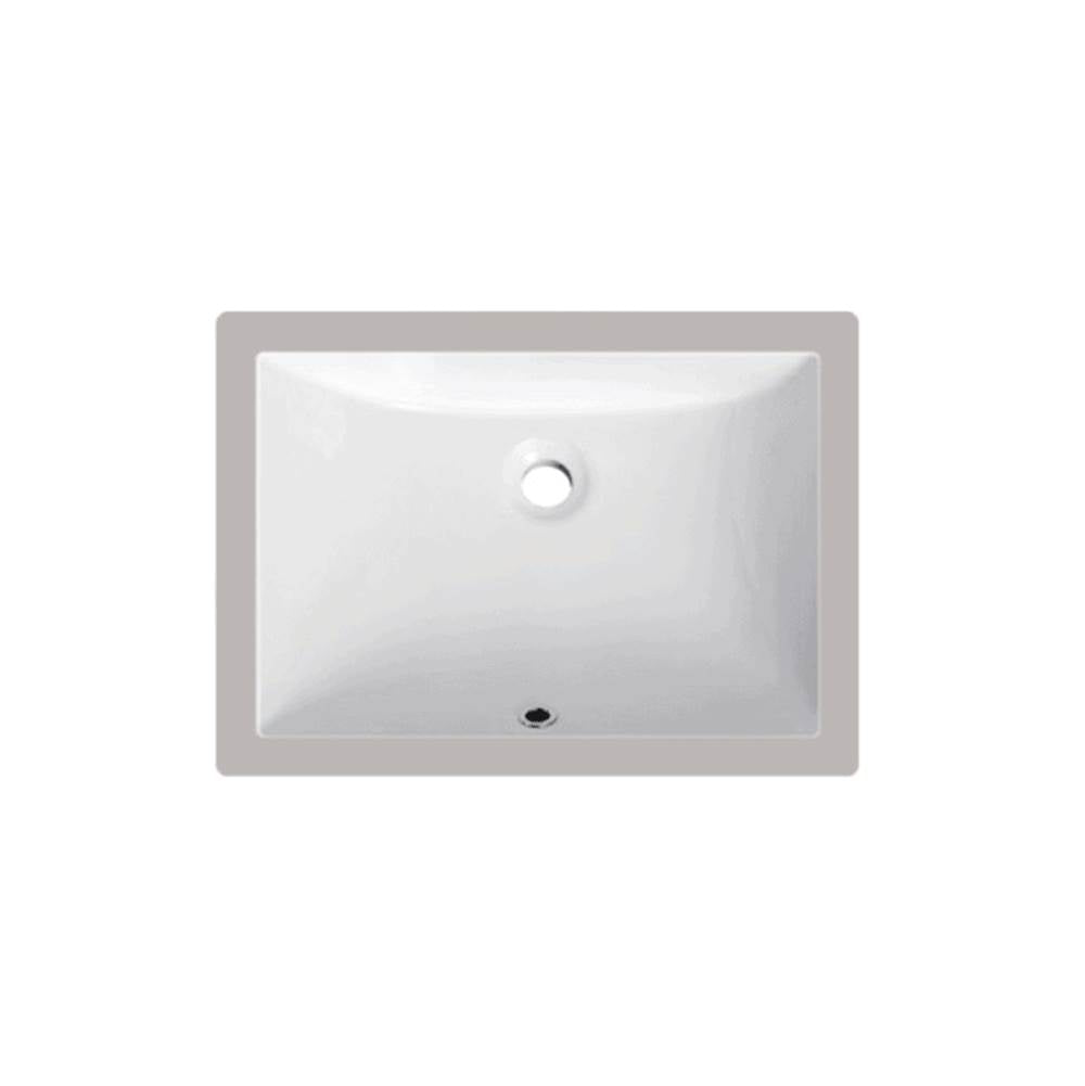 Lenova - Undermount Single Bowl 20-1/16'' x 15'' x 5-3/4'' - White and Smooth