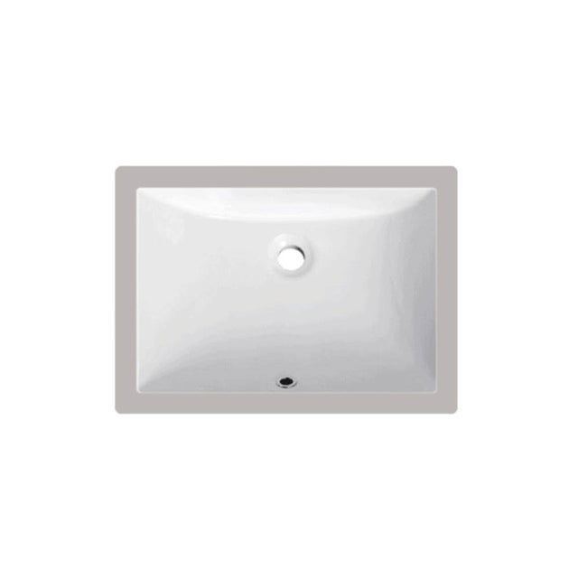 Lenova - Undermount Single Bowl 20-1/16'' x 15'' x 5-3/4'' - White and Smooth