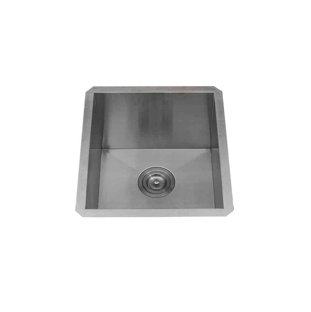 Lenova - Undermount Single Bowl 18'' x 15'' x 10'' - Brushed Satin