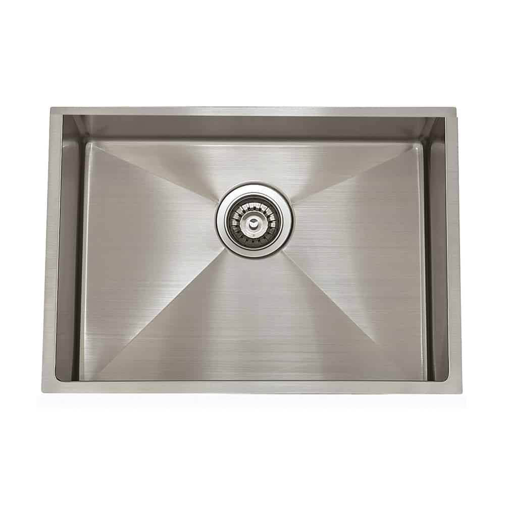 Lenova - Undermount Single Bowl 31'' x 18'' x 5-1/2'' - Brushed Satin