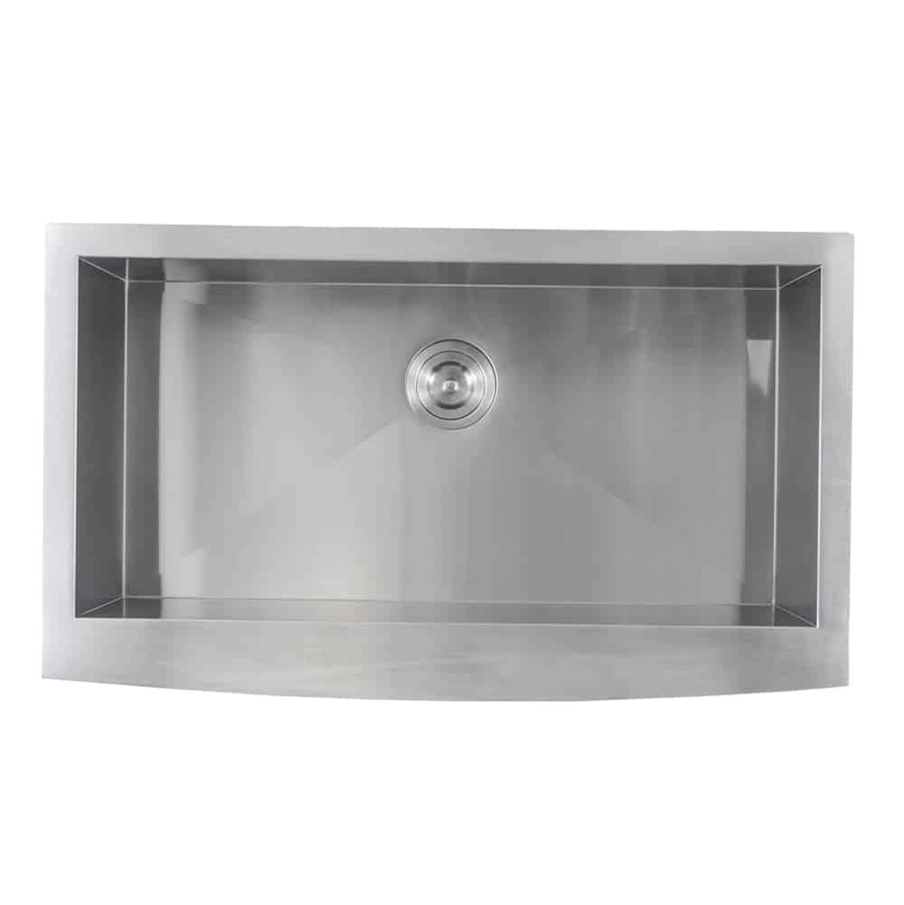 Lenova - Undermount Single Bowl 36'' x 21'' x 10'' - Brushed Satin