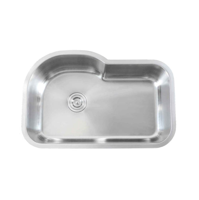 Lenova - Classic 18 Gauge Kitchen Sink 31 1/2'' X 21'' X 9''