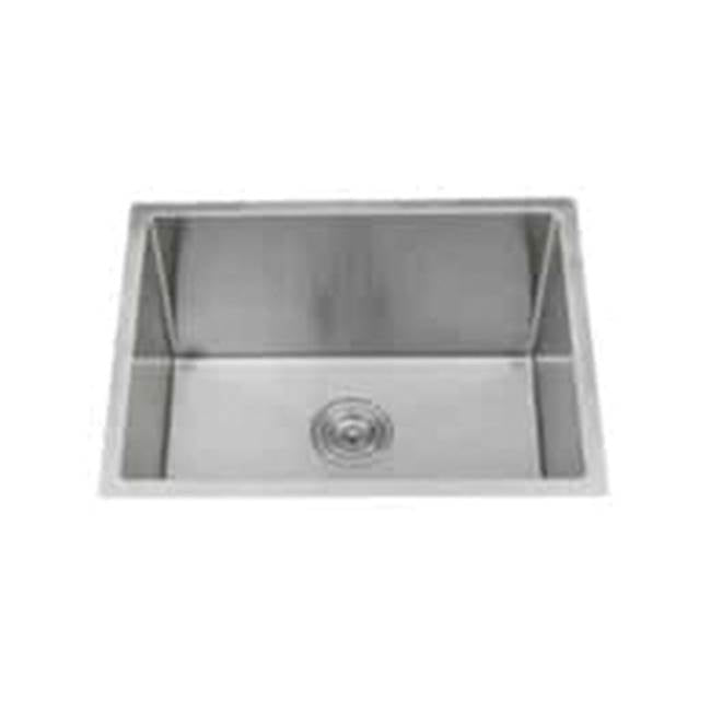 Lenova - Undermount Single Bowl 23'' x 18'' x 12'' - Brushed Satin