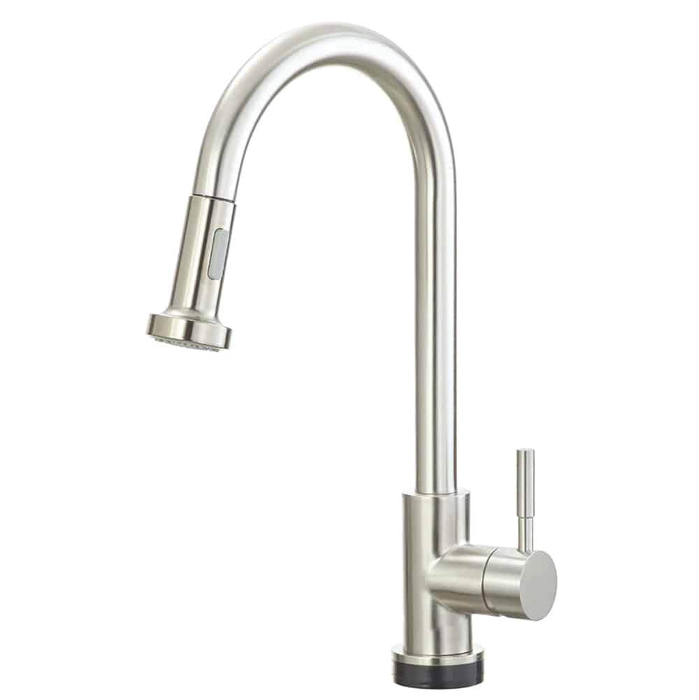 Lenova - Touch Kitchen Faucet - Brushed Nickel