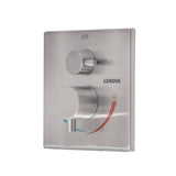 Lenova - Shower Valve (All Valves Come with Solid Brass Rough In Body) - Polished Chrome
