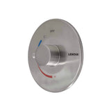 Lenova - Shower Valve (All Valves Come with Solid Brass Rough In Body) - Brushed Nickel