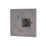 Lenova - Shower Valve (All Valves Come with Solid Brass Rough In Body) - Brushed Nickel