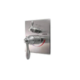 Lenova - Shower Valve (All Valves Come with Solid Brass Rough In Body) - Brushed Nickel