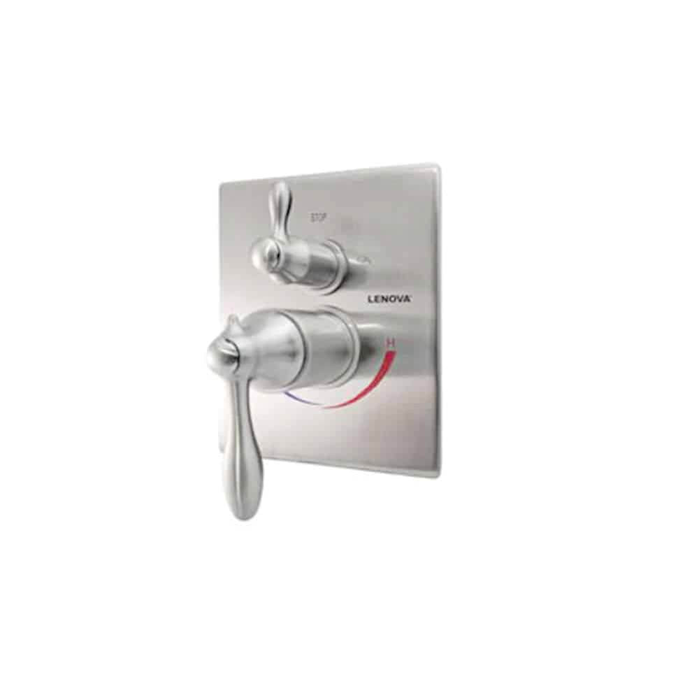 Lenova - Shower Valve (All Valves Come with Solid Brass Rough In Body) - Polished Chrome