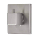 Lenova - Volume Control Valve (All Valves Come with Solid Brass Rough In Body) - Brushed Nickel