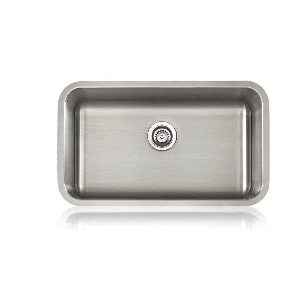 Lenova - Classic 18 Gauge Kitchen Sink 30-1/8''