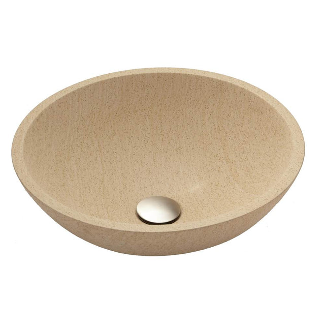 Lenova - Stone Vessel Bathroom Sink