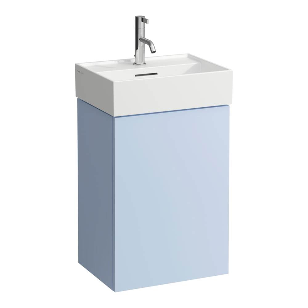 Laufen - Vanity Only, 1 door hinges left, for washbasin 815335 - Gray Blue