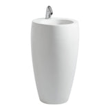 Laufen - Freestanding Washbasin, Incl. Ceramic Waste Cover - Matte White