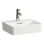 Laufen - Washbasin bowl with tap ledge, finished 4 sides - White
