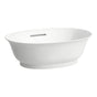 Laufen - Washbasin Oval With Overflow - Optional ceramic drain & cover - Matte White