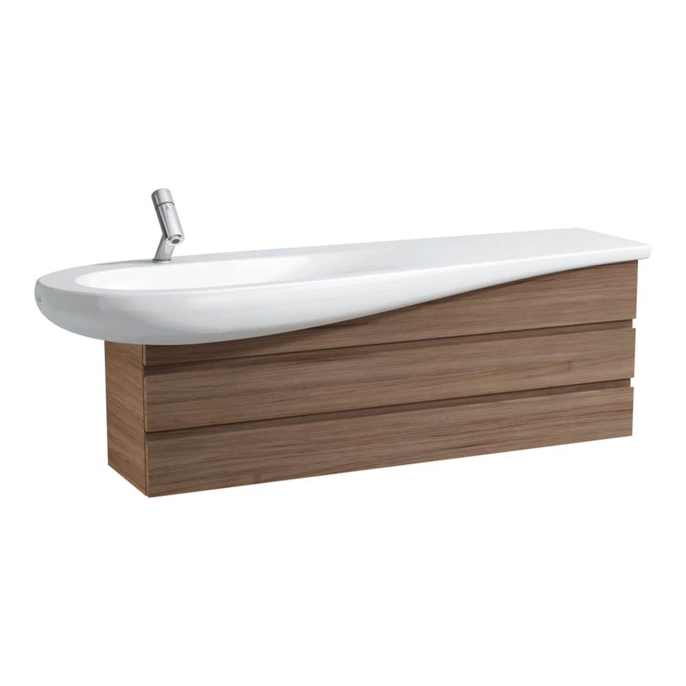 Laufen - Washbasin, Shelf Right, Incl. Ceramic Waste Cover, Wall Mounted - Matte White
