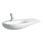 Laufen - Washbasin, Shelf Right, Incl. Ceramic Waste Cover, Wall Mounted - Matte White
