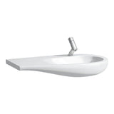 Laufen - Washbasin, Shelf Left, Incl. Ceramic Waste Cover, Wall Mounted - Matte White