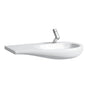 Laufen - Washbasin, Shelf Left, Incl. Ceramic Waste Cover, Wall Mounted - Matte White
