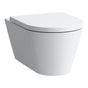 Laufen - Wall hanging Water Closet Bowl, rimless, washdown