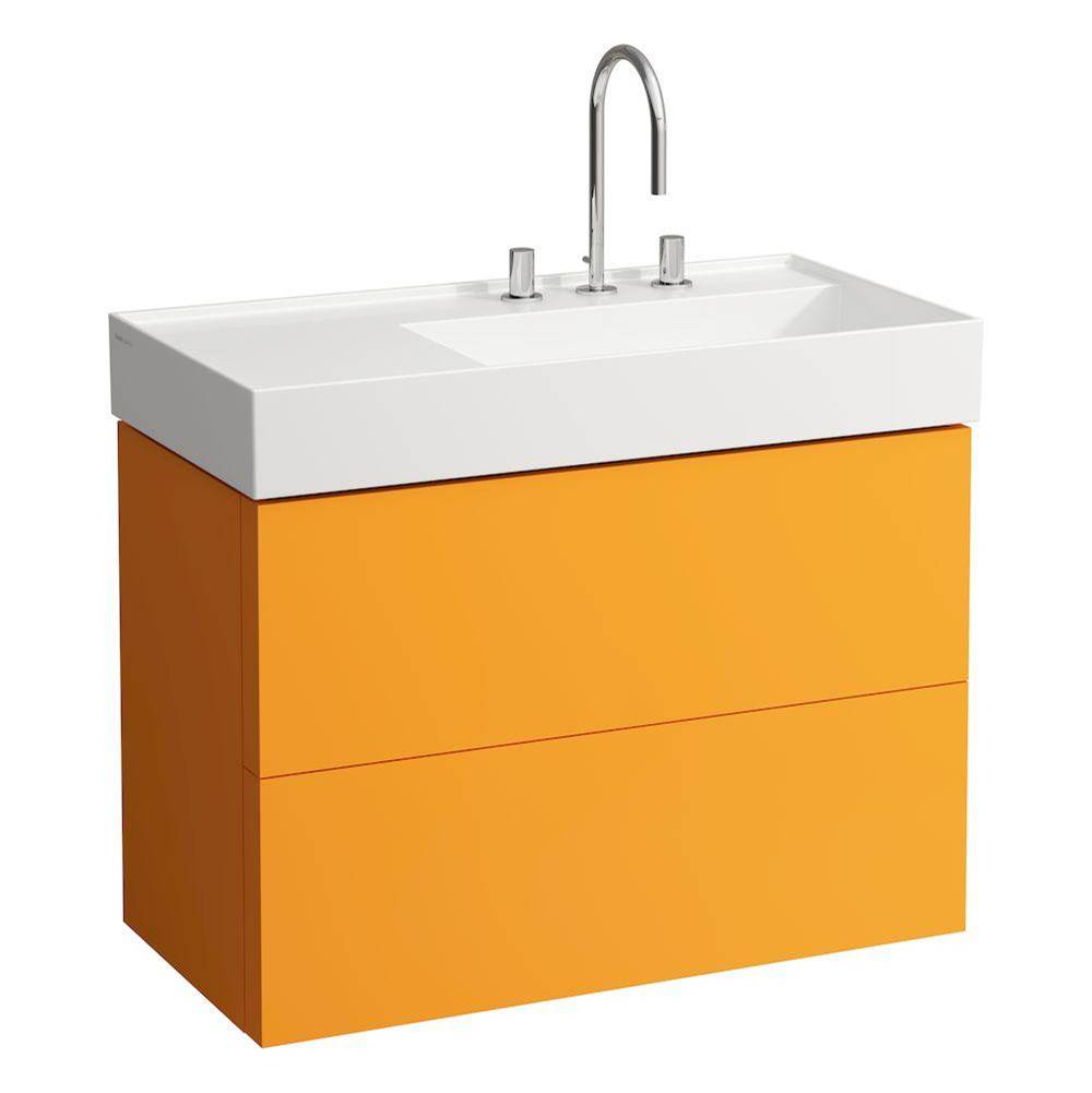 Laufen - Vanity Only with two drawers for washbasin shelf left 810339 (incl. organiser)