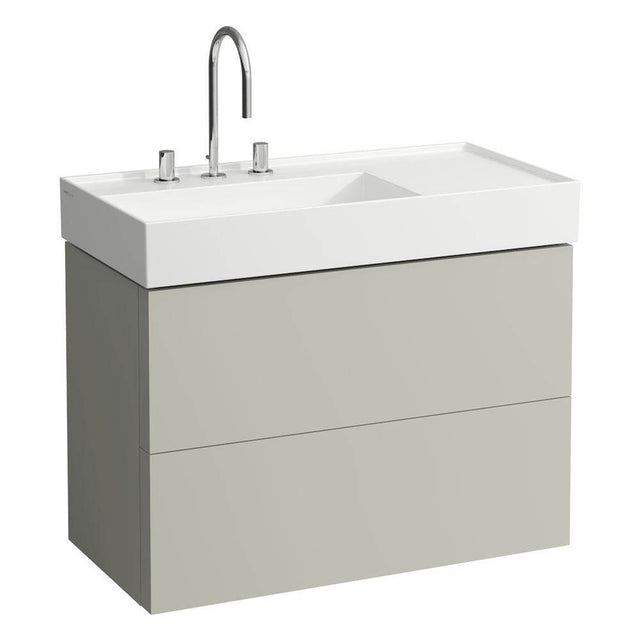 Laufen - Vanity Only with two drawers for washbasin shelf right 810338 (incl. organiser)