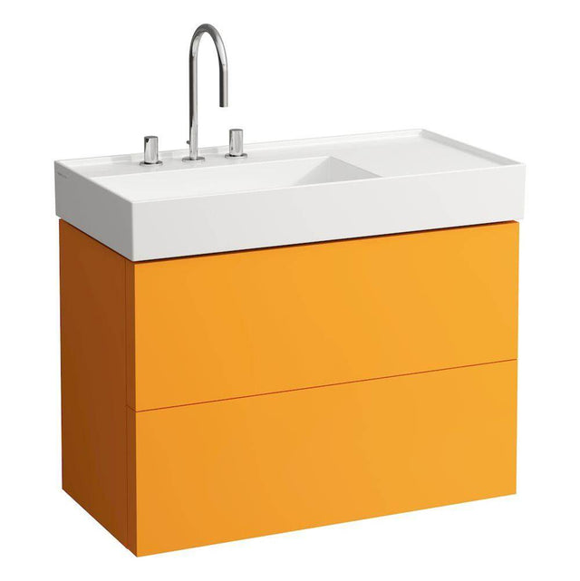 Laufen - Vanity Only with two drawers for washbasin shelf right 810338 (incl. organiser)