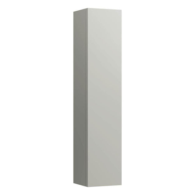 Laufen - Tall Cabinet with fixed shelf and 4 glass shelves, push & pull, door hinge right
