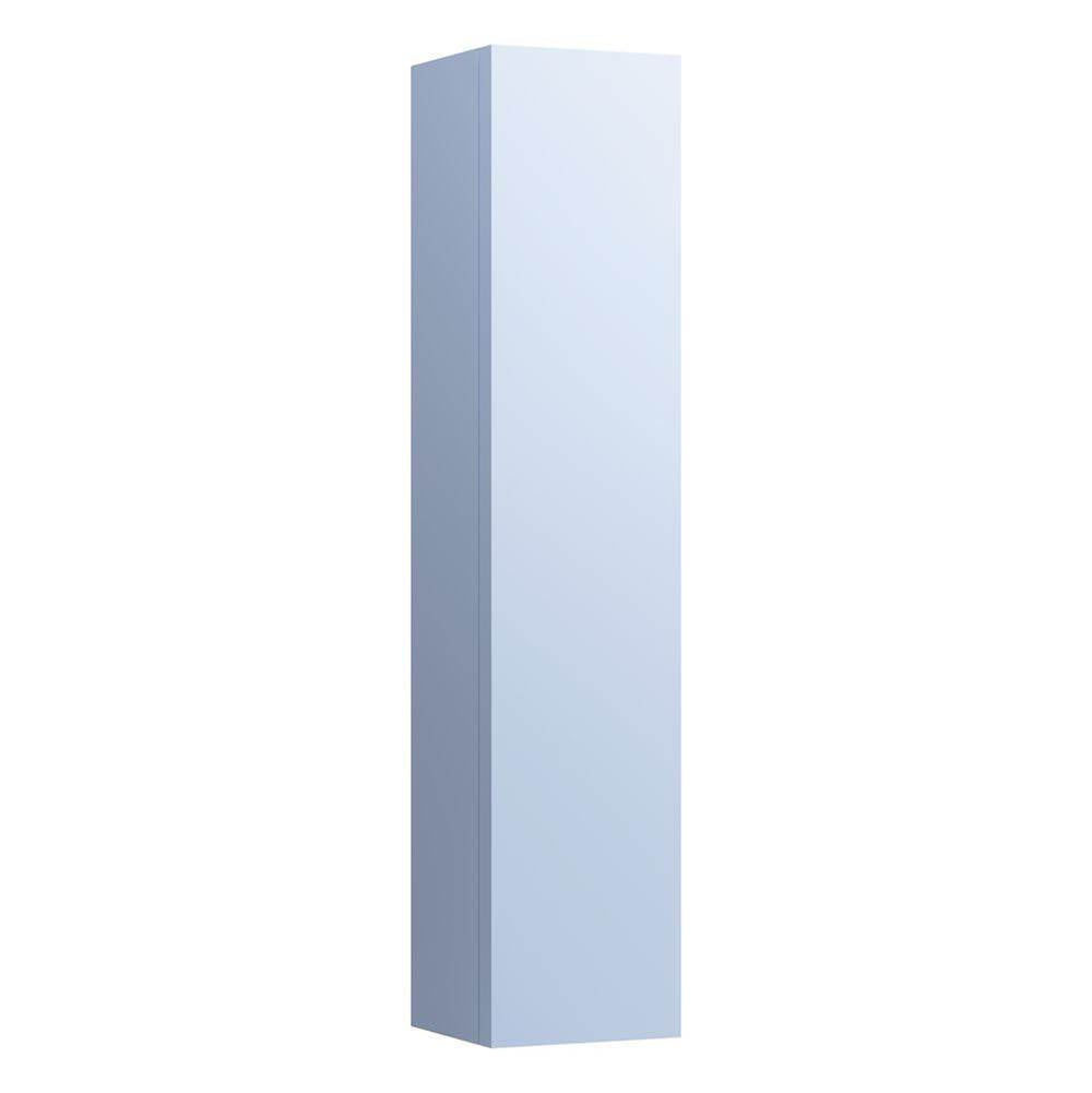 Laufen - Tall Cabinet with fixed shelf and 4 glass shelves, push & pull, door hinge right