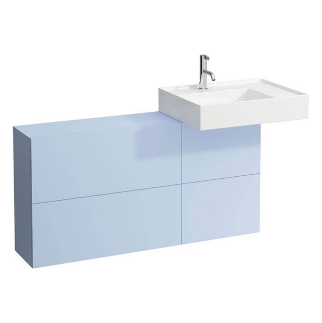 Laufen - Sideboard ONLY with 1 door and 2 flaps, washbasin right, matching washbasins 810332, 810334, 810335, 810338, 810339), 813332, 815331