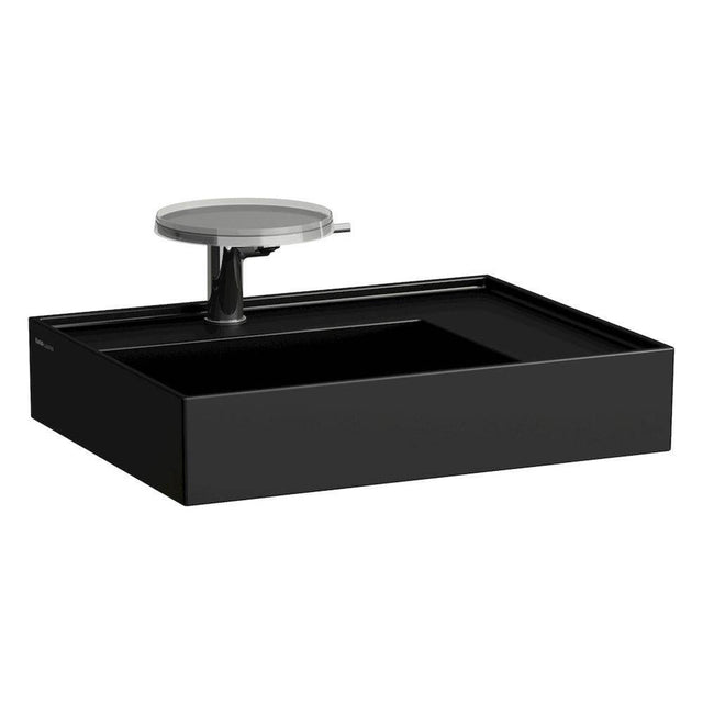 Laufen - Washbasin, shelf right, with concealed outlet, w/o overflow, wall mounted