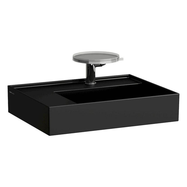 Laufen - Washbasin, shelf left, with concealed outlet, w/o overflow, wall mounted