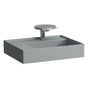 Laufen - Washbasin, shelf left, with concealed outlet, w/o overflow, wall mounted
