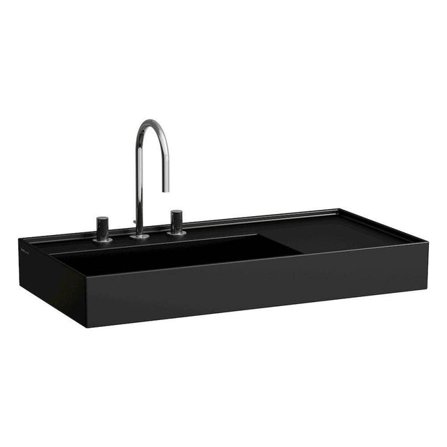 Laufen - Washbasin, shelf right, with concealed outlet, w/o overflow - Always Open Drain, wall mounted