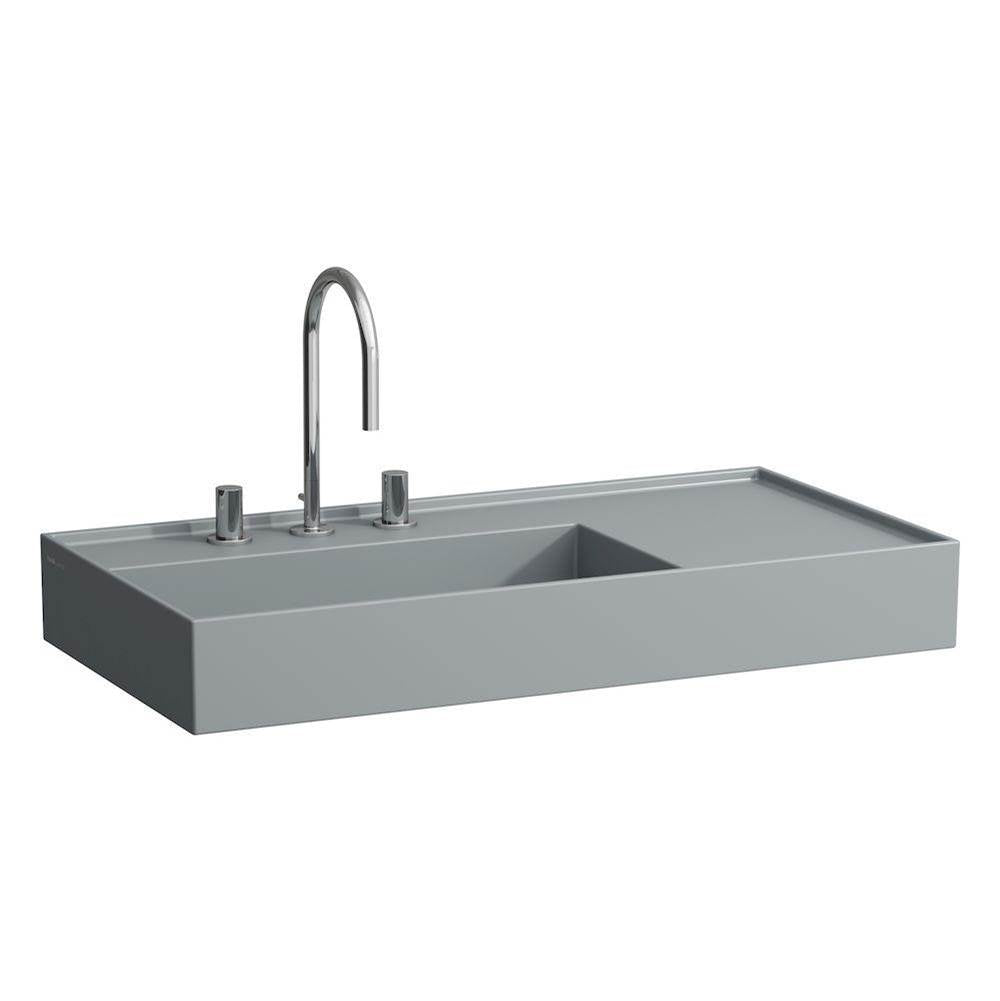 Laufen - Washbasin, shelf right, with concealed outlet, w/o overflow - Always Open Drain, wall mounted
