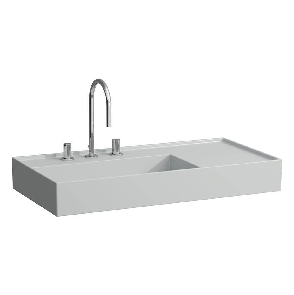 Laufen - Washbasin, shelf right, with concealed outlet, w/o overflow - Always Open Drain, wall mounted