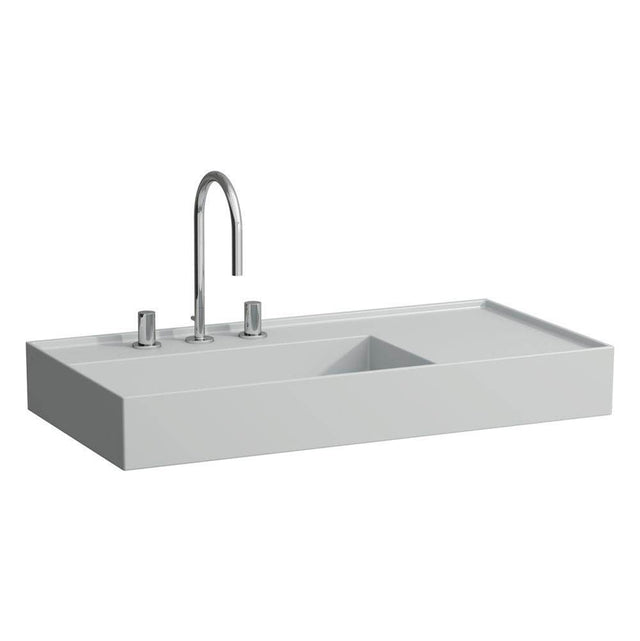 Laufen - Washbasin, shelf right, with concealed outlet, w/o overflow - Always Open Drain, wall mounted