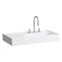 Laufen - Washbasin, shelf left, with concealed outlet, w/o overflow - Always Open Drain, wall mounted