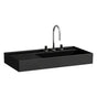 Laufen - Washbasin, shelf left, with concealed outlet, w/o overflow - Always Open Drain, wall mounted