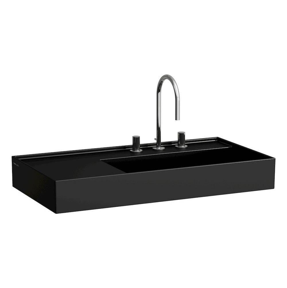 Laufen - Washbasin, shelf left, with concealed outlet, w/o overflow - Always Open Drain, wall mounted