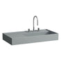Laufen - Washbasin, shelf left, with concealed outlet, w/o overflow - Always Open Drain, wall mounted