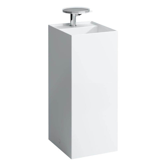 Laufen - Freestanding washbasin with concealed outlet, w/o overflow