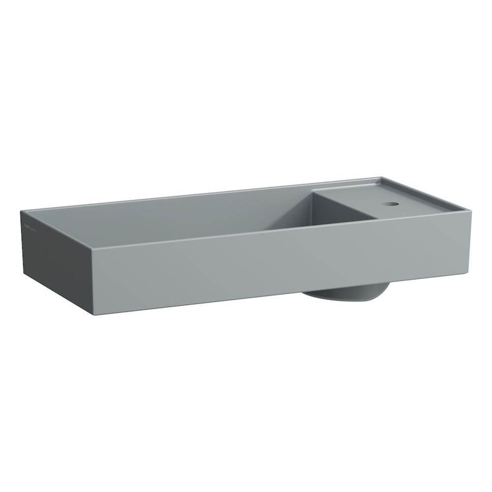 Laufen - Bowl washbasin with tap bank, with concealed outlet, w/o overflow