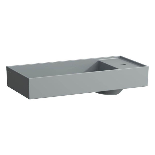 Laufen - Bowl washbasin with tap bank, with concealed outlet, w/o overflow