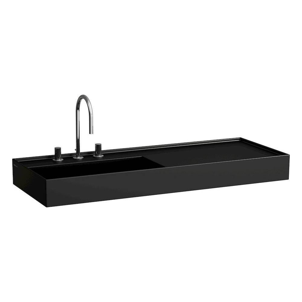 Laufen - Washbasin, shelf right, with concealed outlet, w/o overflow, wall mounted