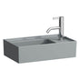Laufen - Small washbasin, tap bank right, with concealed outlet, w/o overflow, wall mounted