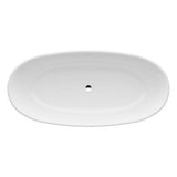 Freestanding Bathtub, made of solid surface material Sentec - Matte Satin finish
