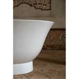 Freestanding Bathtub, made of solid surface material Sentec - Matte Satin finish