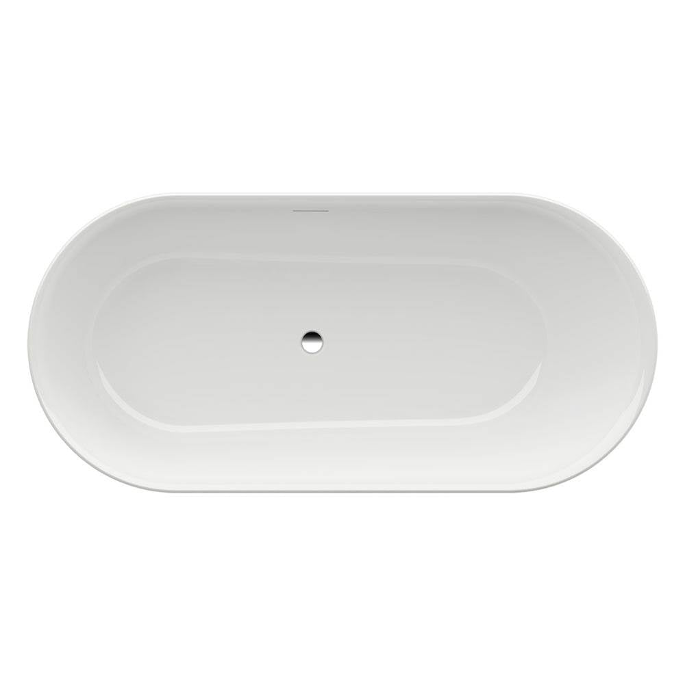 Freestanding bathtub, made of Sentec solid surface